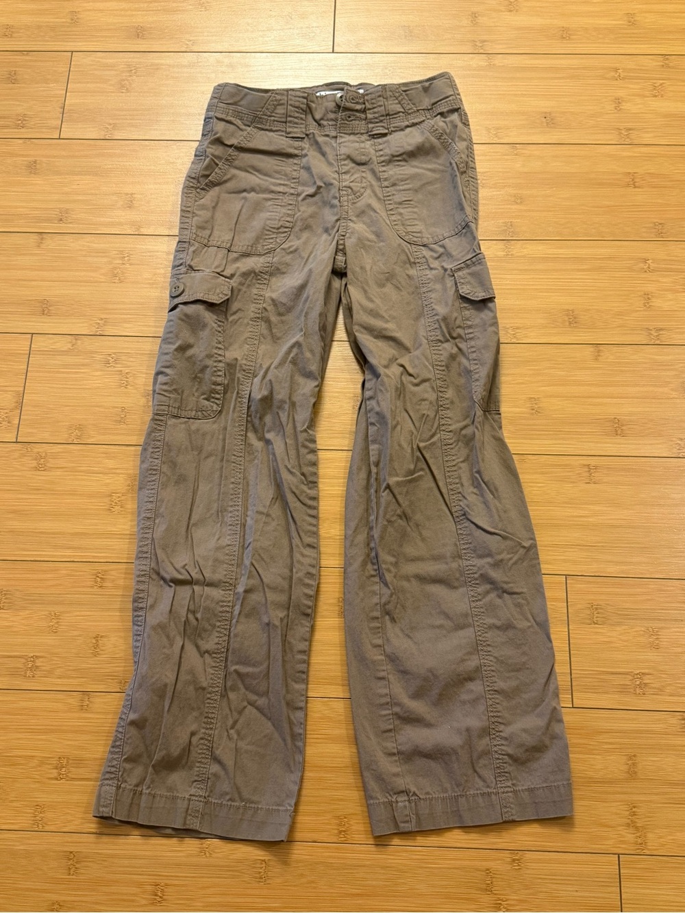 Kids Cargo Pants in Brown - Durable Casual Bottoms